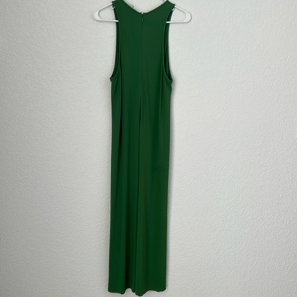 Tibi Serpentine Jersey Dress in Green Sz S - Picture 3 of 8